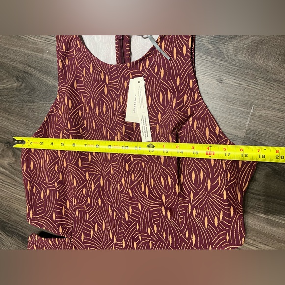 NWT Anthropologie Sleeveless Cutout Slim Midi Dress - Picture 7 of 13